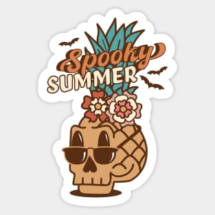 Spooky Summer Sticker